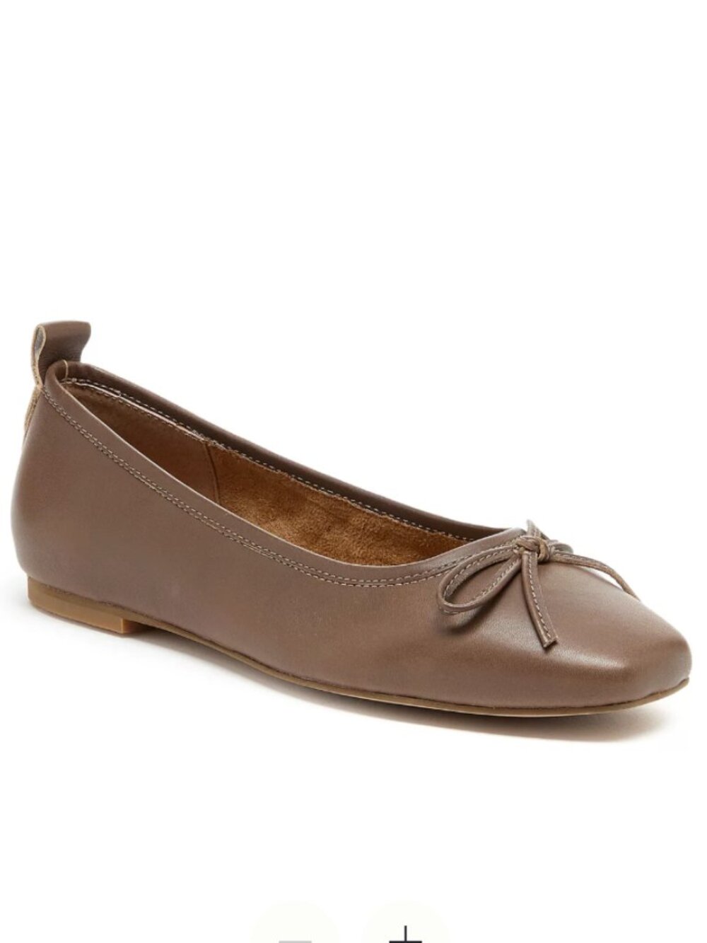 Kelsi Dagger Brooklyn Frankie Ballet Flats, taupe brown size 6